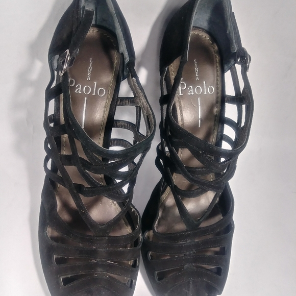 Linea paolo suede heels peep toe - Picture 16 of 16